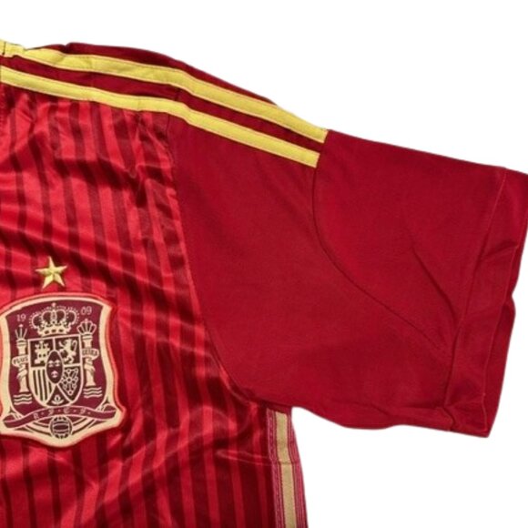 Spain Football Soccer Jersey 2014 Home - Picture 7 of 8